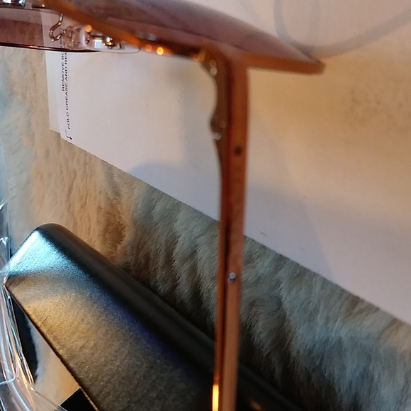 Nwt. Coach YAN jeweled pilot aviator sunglasses gold trim. - Picture 3 of 9